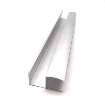 0.7mm thickness Aluminum handle Profiles/kitchen cabinet handle